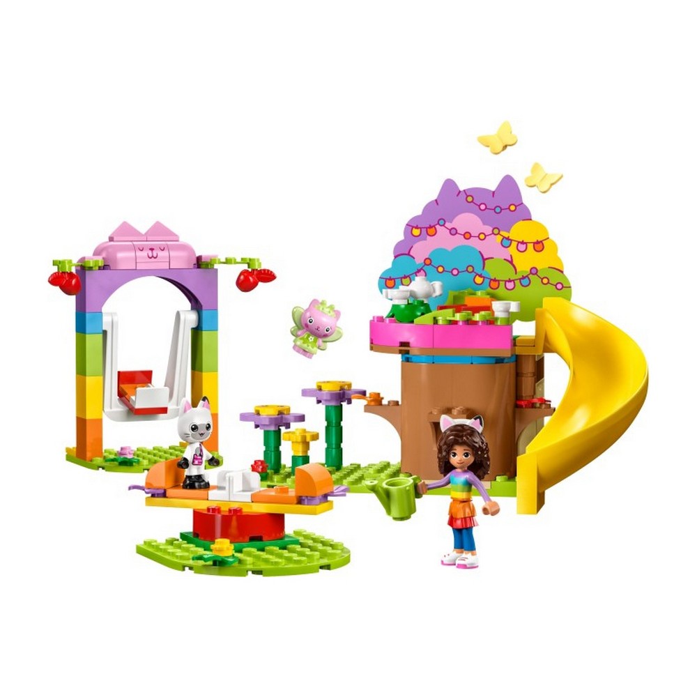 LEGO Gabby s Dollhouse Cicatündér kerti partija 10787 130 darabos