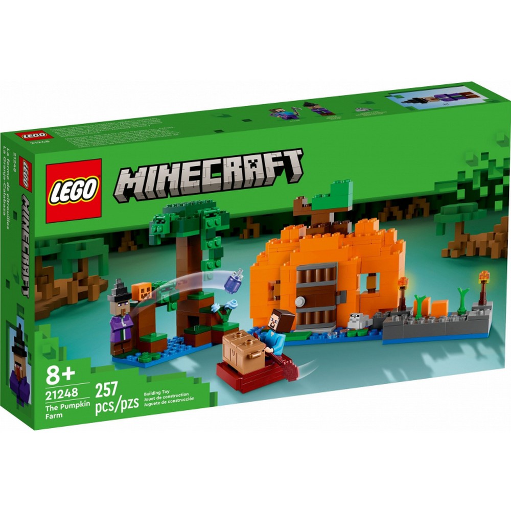 LEGO Minecraft A sütőtök farm 21248 257 darabos