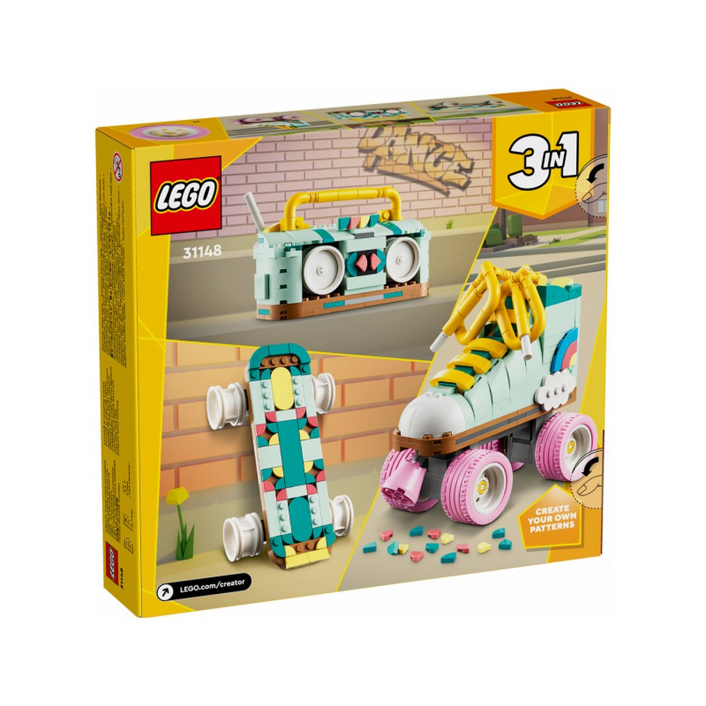 LEGO Creator 3-in-1 Retró görkorcsolya 31148 342 darabos