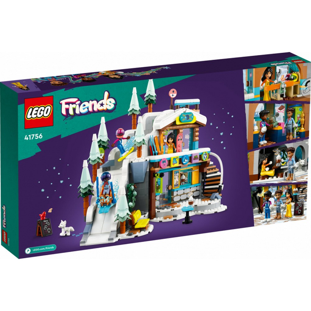 LEGO Friends Ünnepi sípálya és kávézó 41756