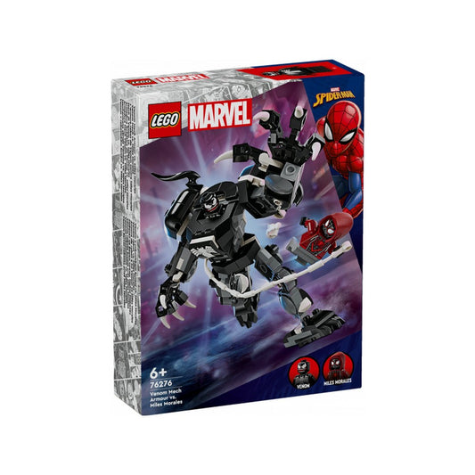 LEGO Marvel Super Heroes Venom robot vs. Miles Morales 76276