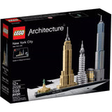 LEGO Architecture: New York 21028, 598 darabos