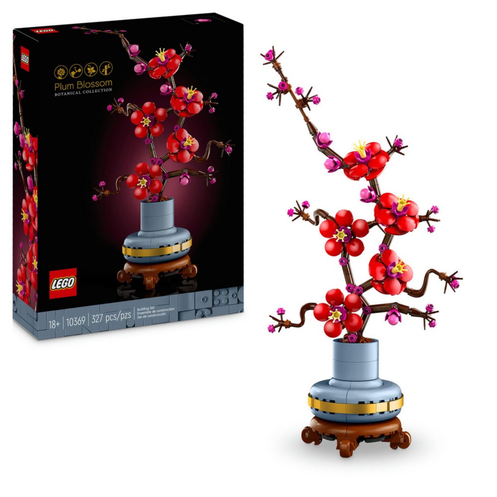 LEGO Botanicals: Szilvavirág 10369, 327 darabos