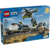 LEGO City: Jaf în trenul poliției 60508, 1313 piese