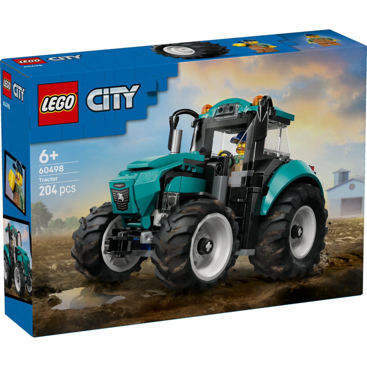LEGO City: Traktor 60498, 204 darabos