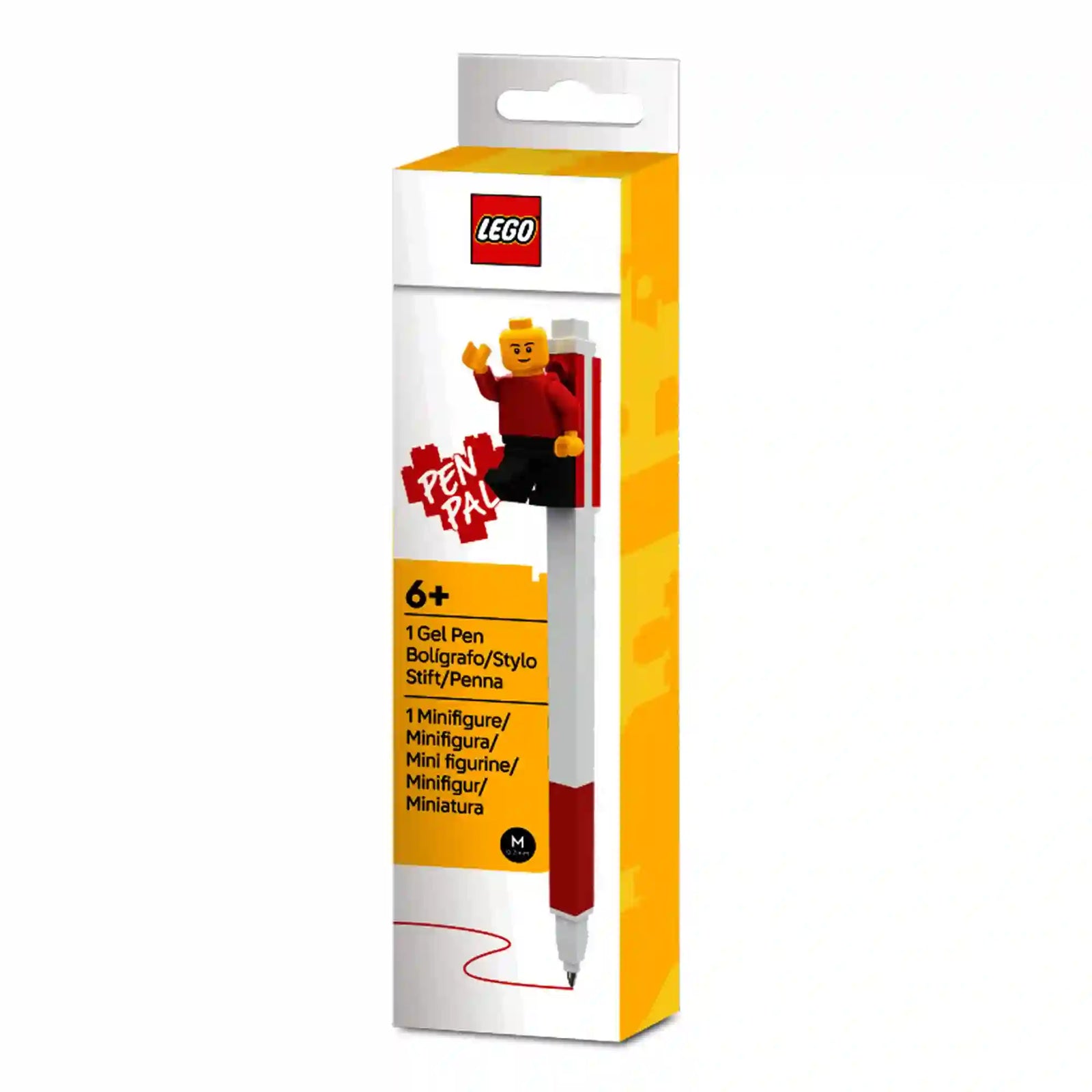 LEGO Pen Pal zseléstoll klasszikus LEGO minifigurával, eredeti díszdobozban.