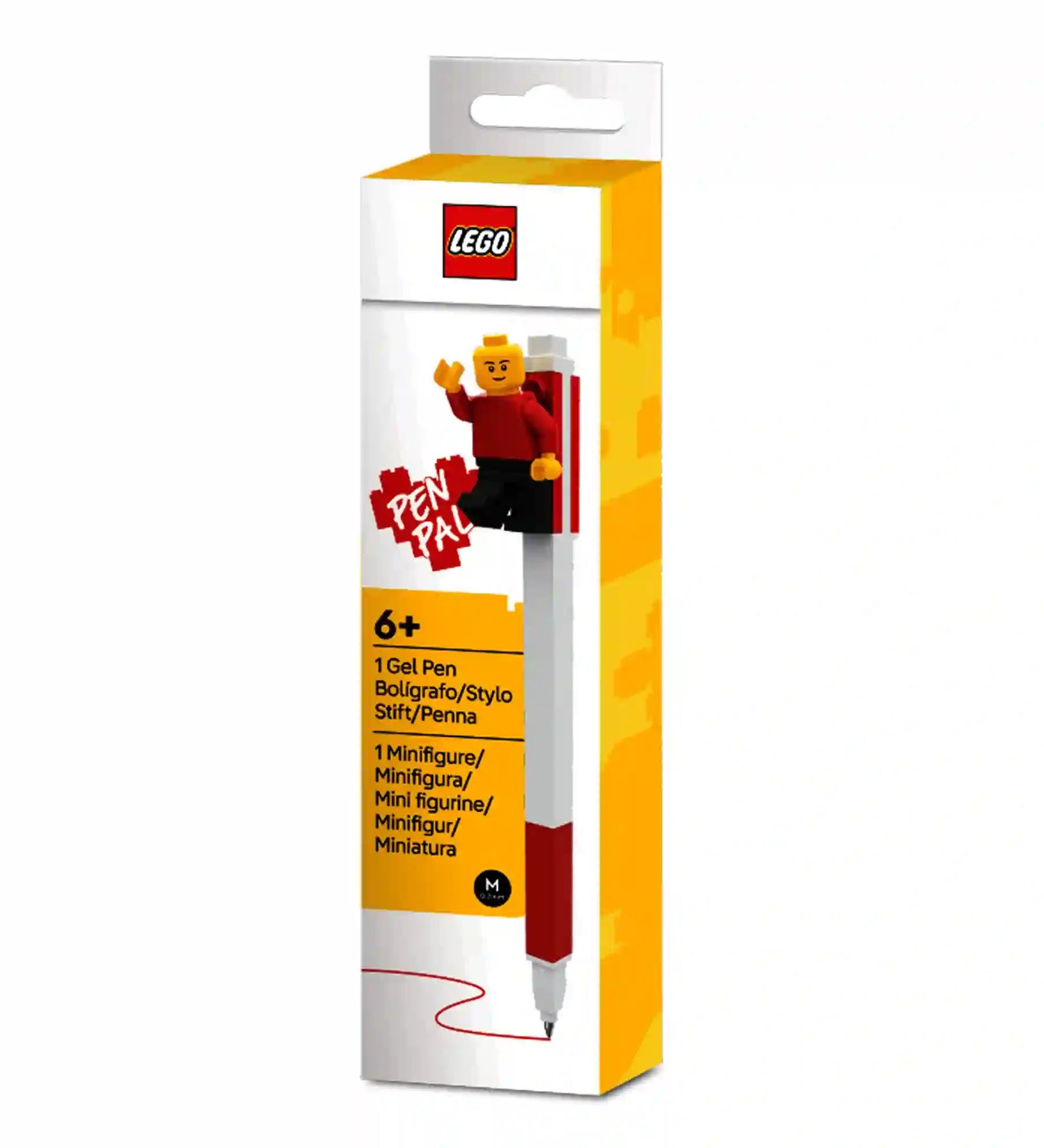 LEGO Pen Pal zseléstoll klasszikus LEGO minifigurával, eredeti díszdobozban.