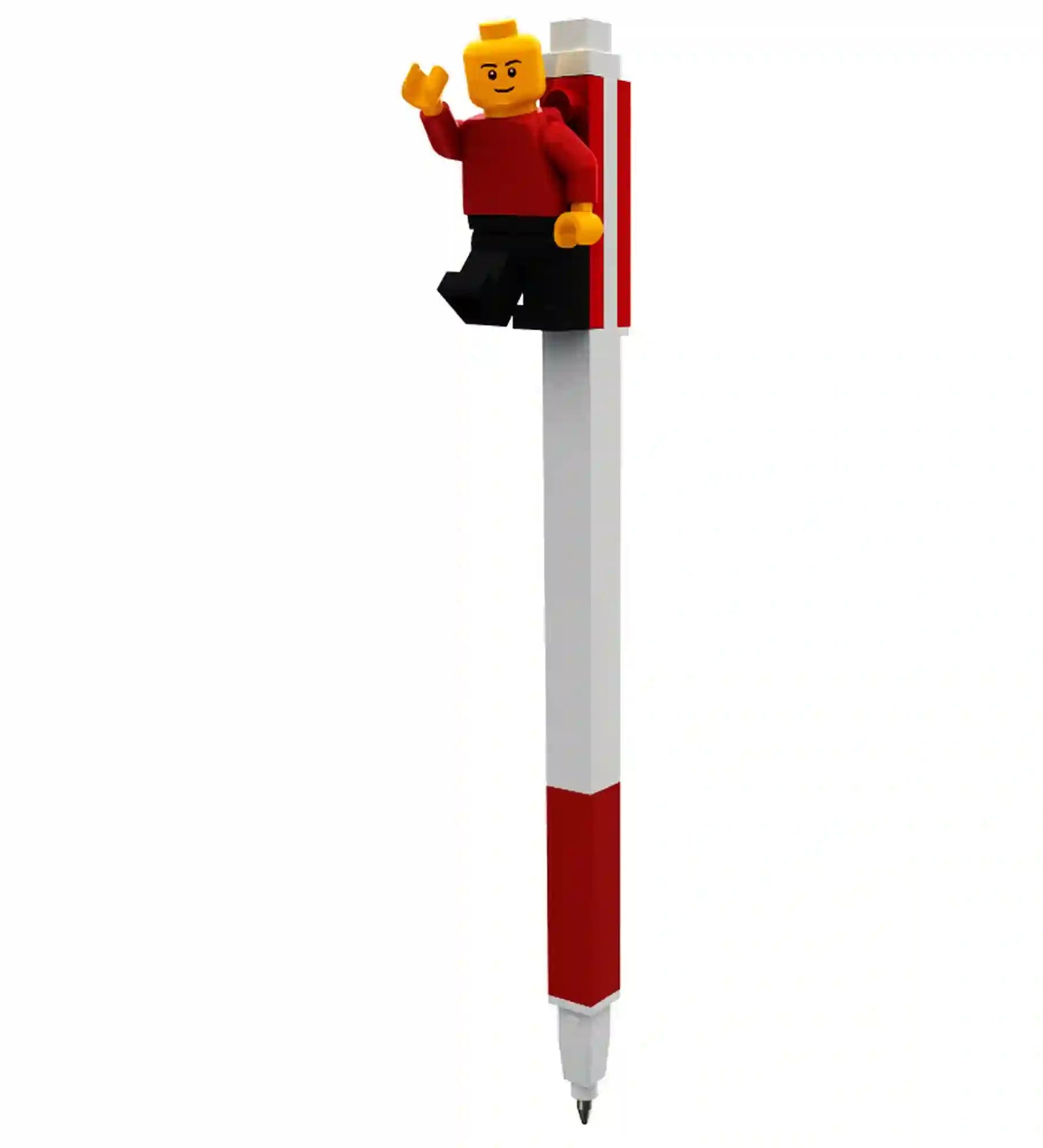 LEGO Pen Pal zseléstoll klasszikus LEGO minifigurával, LEGO kockákkal kompatibilis kialakítással.