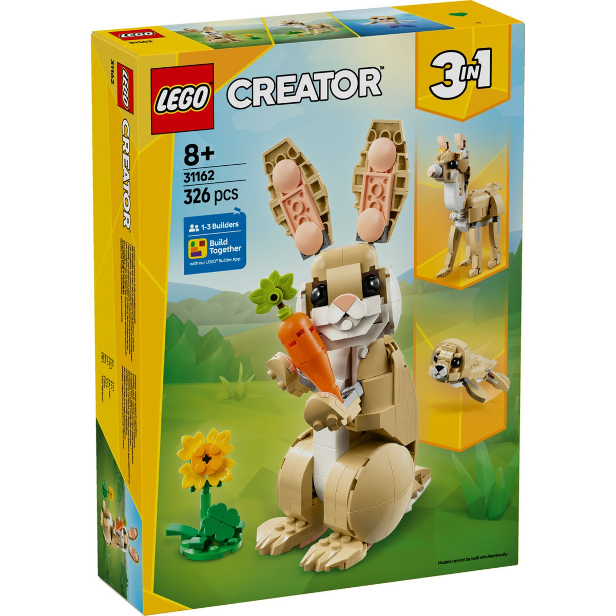 LEGO Creator Aranyos Nyuszi 31162 326 darabos