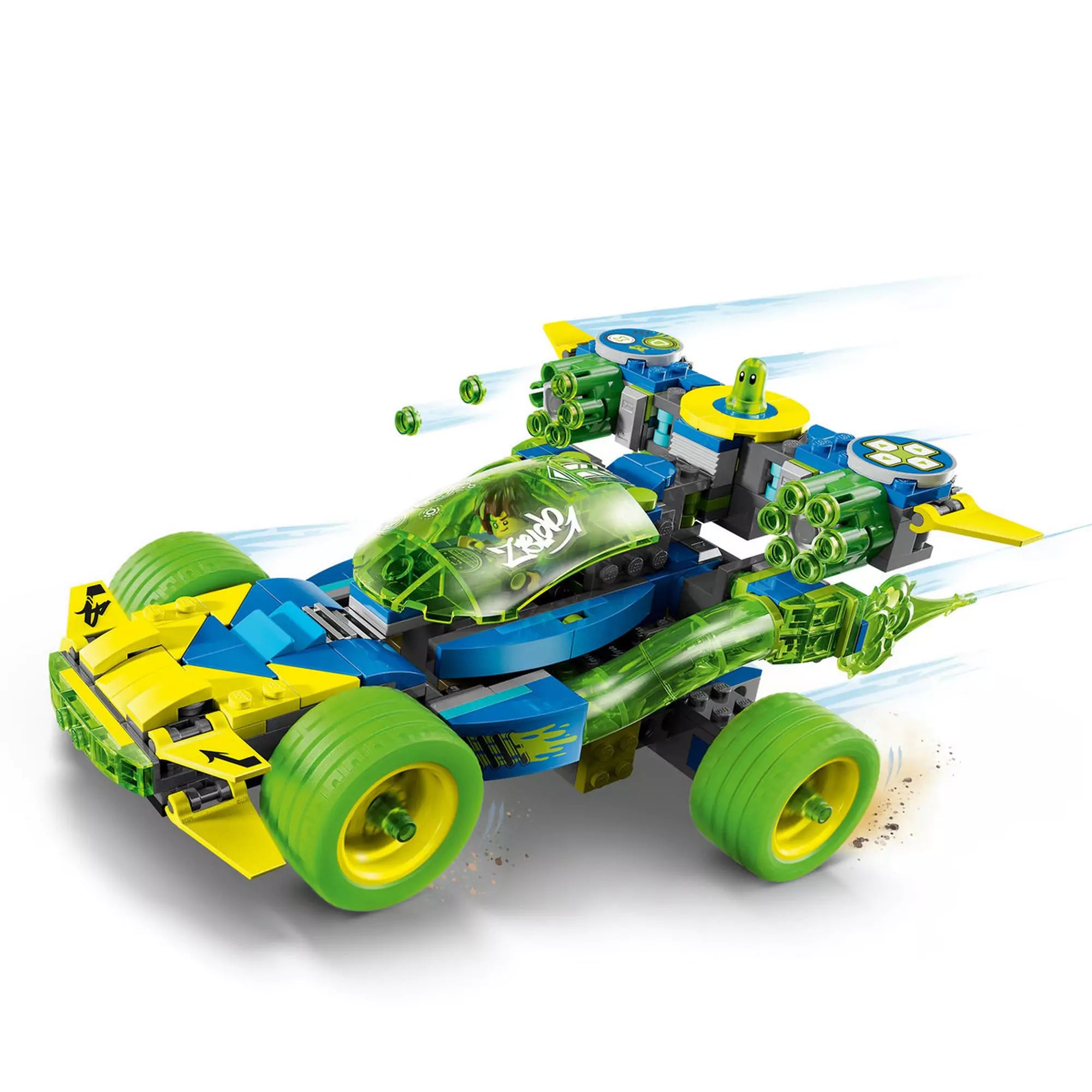 LEGO DREAMZzz Mateo és Z-Blob versenyautója (71491) versenyautó akcióban