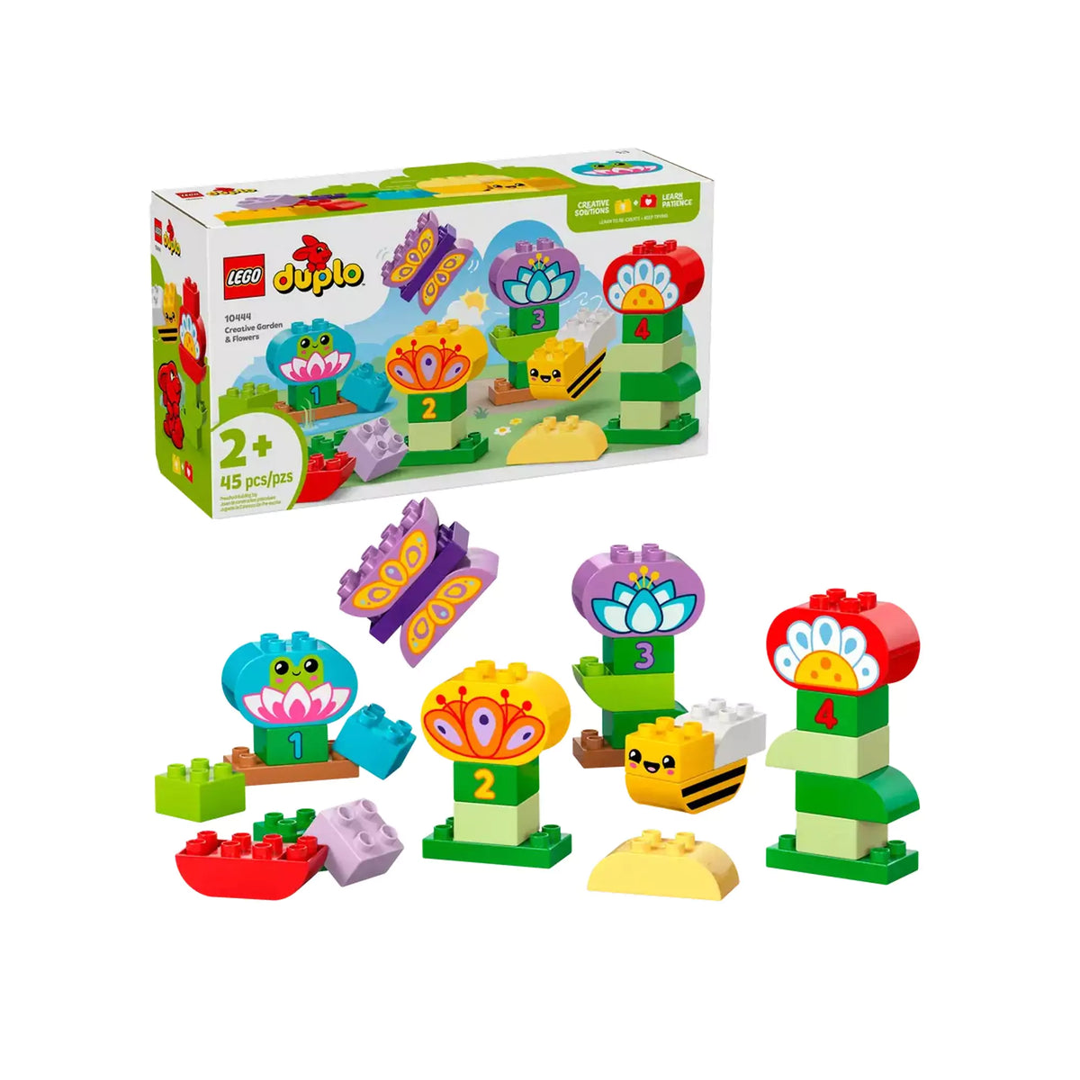 LEGO DUPLO Kreatív kert és virágok 10444 45 darabos