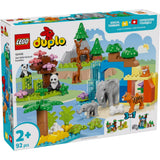 LEGO DUPLO Vadállatcsaládok 3 az 1-ben 10446 92 darabos