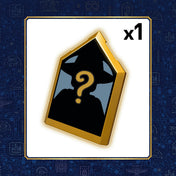 LEGO Harry Potter: Varázsfőzetek titkos tanterme 76464 – gyűjthető, meglepetés portréelem kérdőjeles mintával.