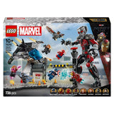LEGO Marvel: Amerika Kapitány: Polgárháború csatajelenet 76314, 736 darabos