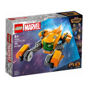 A LEGO Marvel Bébi Mordály hajója (76254) doboza elölről: látható a kész hajó, Mordály minifigura és a darabszám (330).