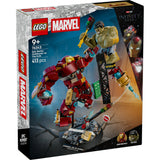 LEGO Marvel: Hulkbuster és Hulk óriási csatája 76343, 413 darabos