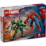 LEGO Marvel: Robotharc Pókember vs. Doc Ock 76338, 315 darabos
