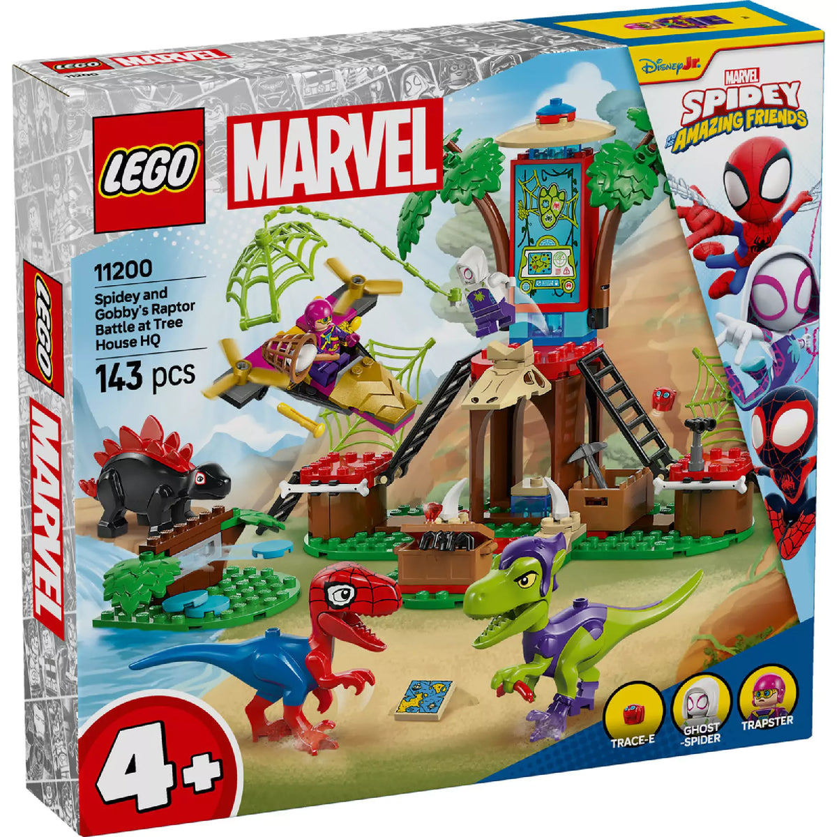 LEGO Marvel: Spidey vs. Gobby 11200, 143 darabos
