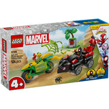 LEGO Marvel: Spin si Electro în dino-vehicule 11198, 124 piese
