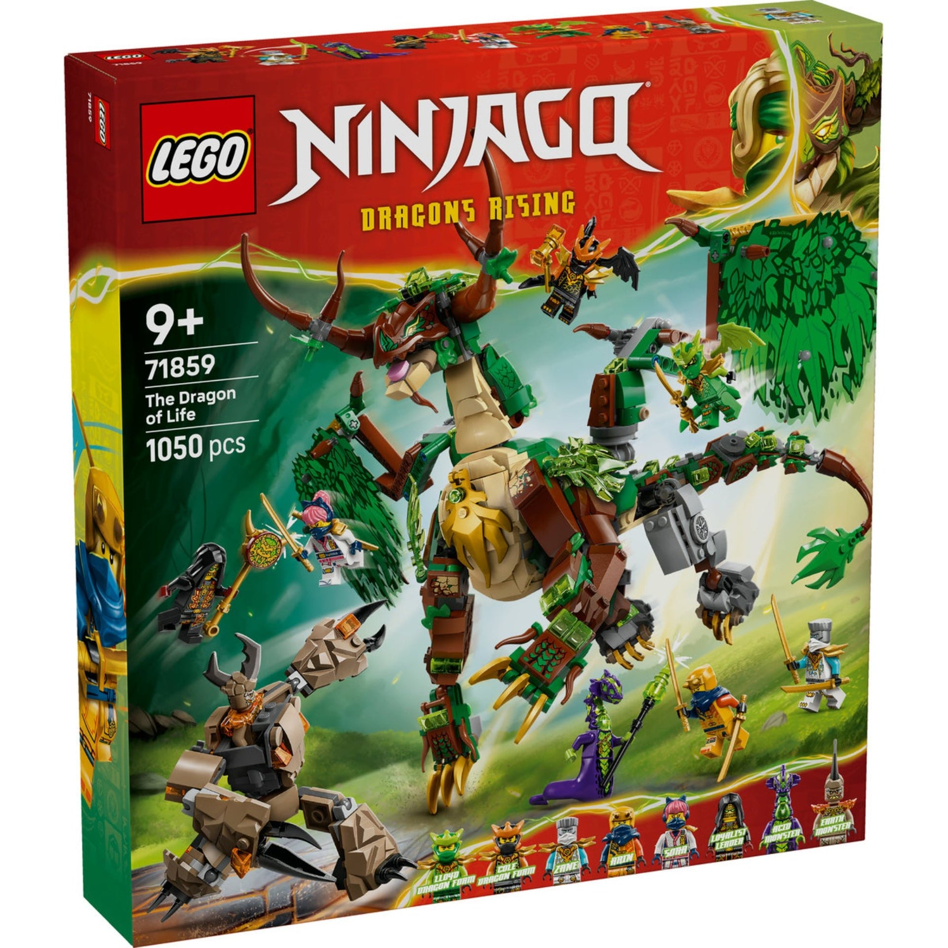 LEGO NINJAGO: Az élet sárkánya 71859, 1050 darabos – Játszma webáruház