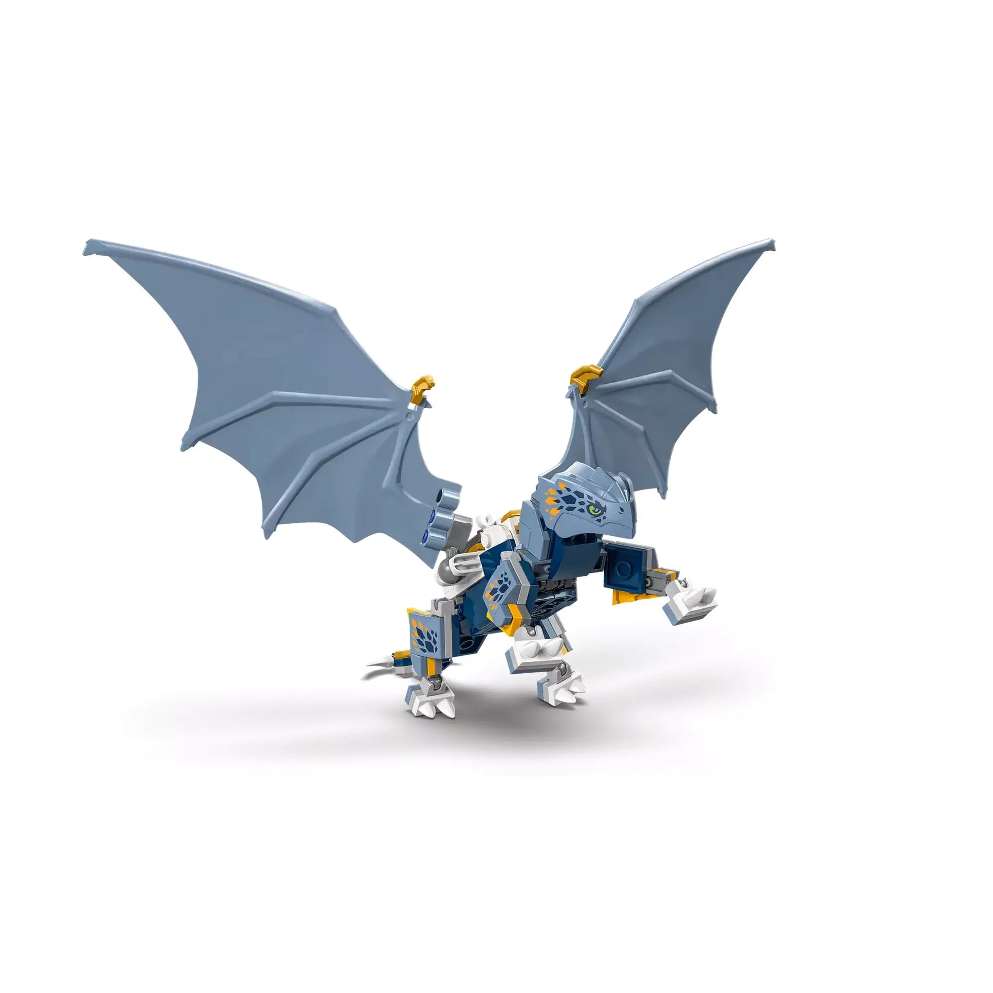 LEGO NINJAGO Zane kombinálható ultra robotja - Sárkány modell (71834): Kék színű sárkány mozgatható végtagokkal és szárnyakkal, izgalmas csatákhoz.