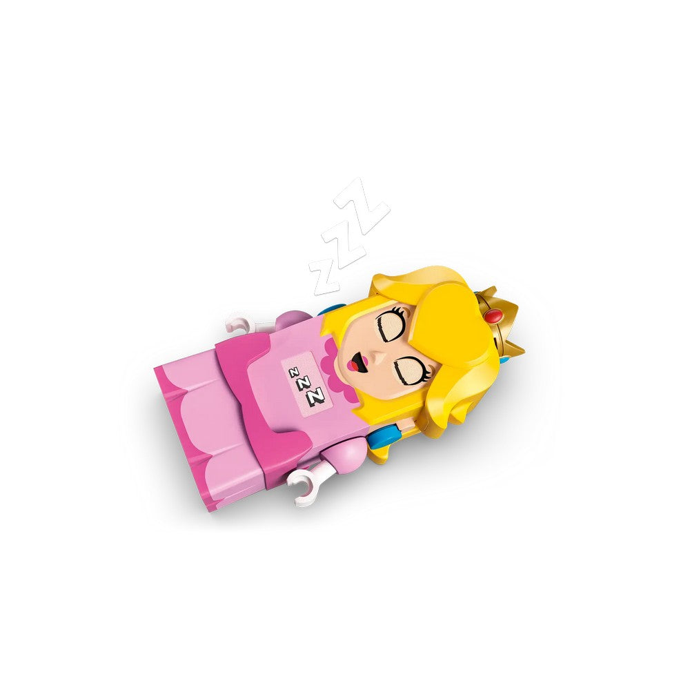 Peach figura lefektetve