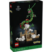 LEGO Pokémon: Rayquaza 72168 1083 darabos készlet doboza a megépíthető Rayquaza Pokémonnal.