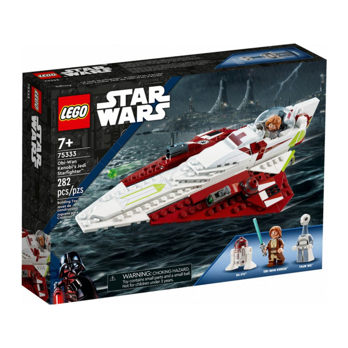 LEGO Star Wars: Obi-Wan Kenobi Jedi Starfighter-e 75333, 282 darabos