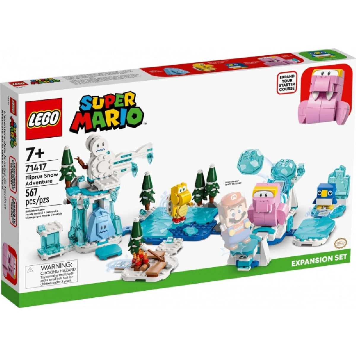 LEGO Super Mario: Fliprus havas kaland kiegészítő szett 71417, 567 darabos