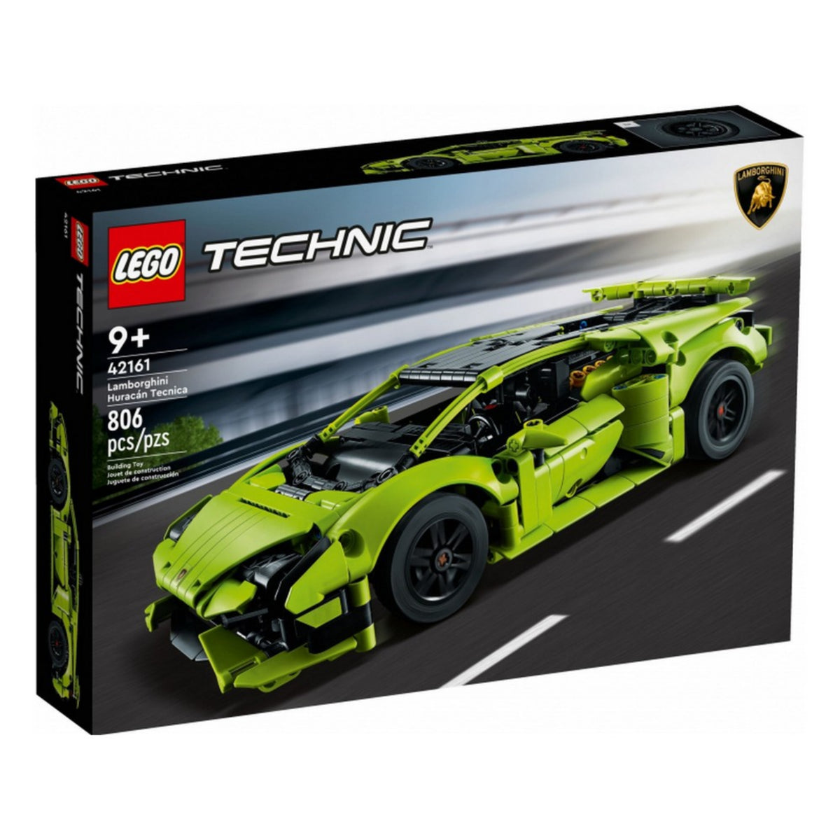 LEGO Technic: Lamborghini Huracán Tecnica 42161, 806 darabos