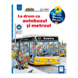 La drum cu autobuzul și metroul román nyelvű könyv