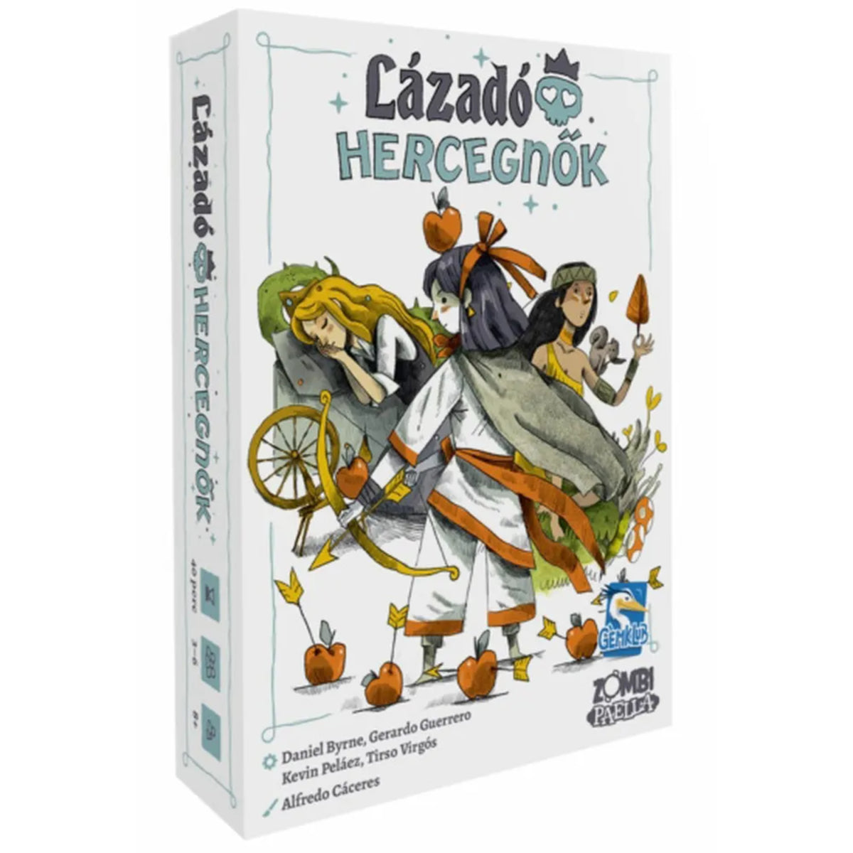 Lázadó hercegnők magyar nyelvű társasjáték