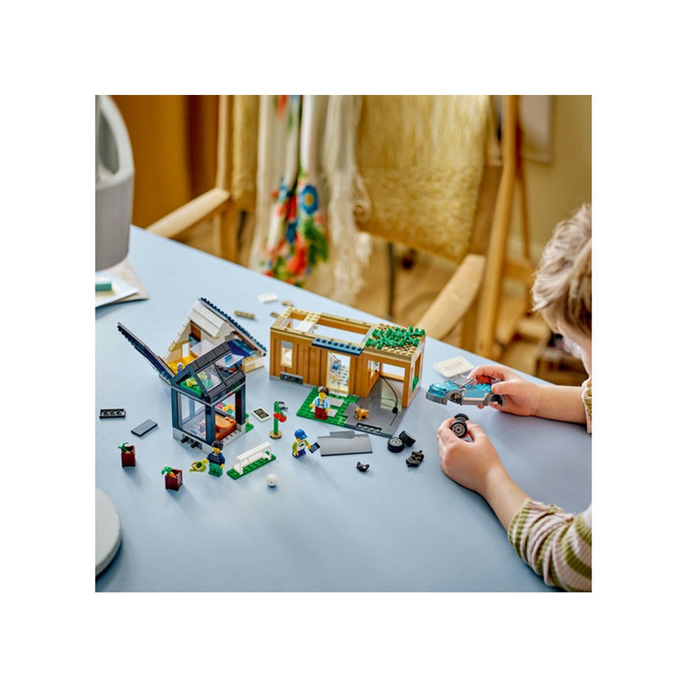 LEGO City Családi ház és elektromos autó 60398 462 darabos