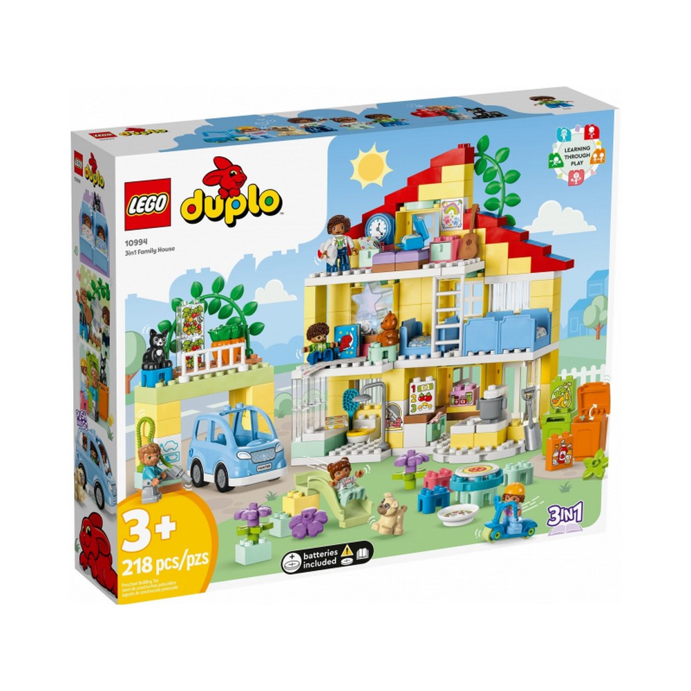 LEGO DUPLO 3 az 1-ben családi ház 10994