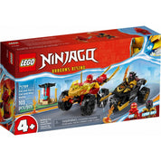 LEGO Ninjago Kai és Ras autós és motoros csatája 71789 103 darabos