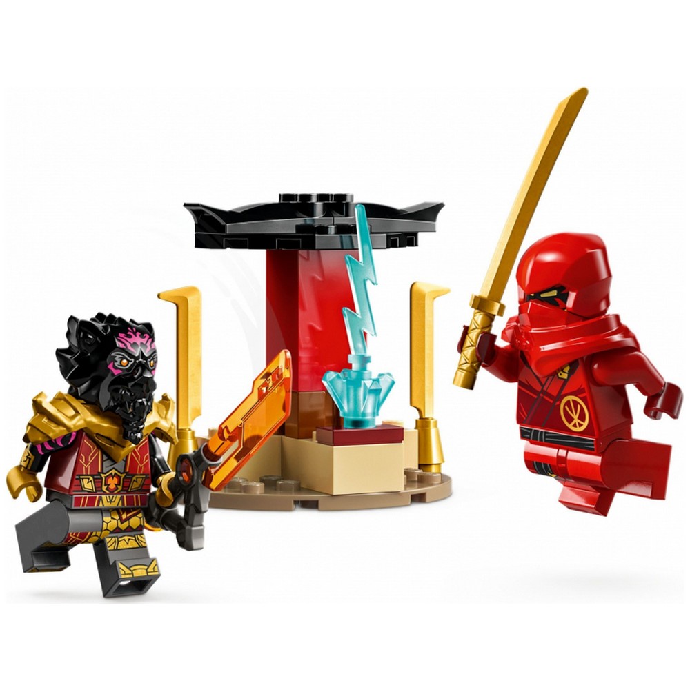 LEGO Ninjago Kai és Ras autós és motoros csatája 71789 103 darabos