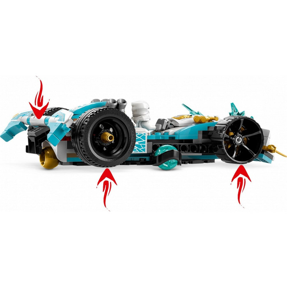 LEGO Ninjago Zane sárkányerő Spinjitzu versenyautója 71791