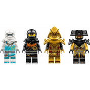 LEGO Ninjago Zane sárkányerő Spinjitzu versenyautója 71791 307 darabos