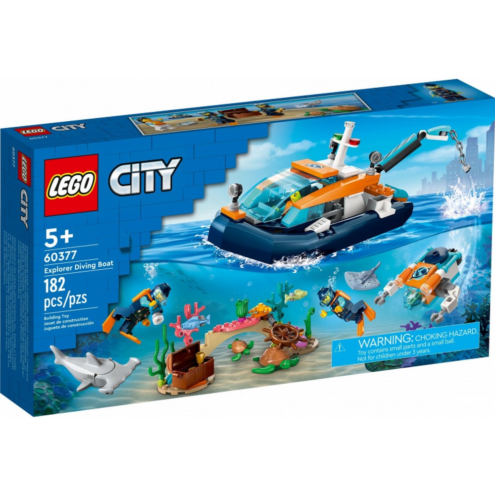 LEGO City Felfedező búvárhajó 60377