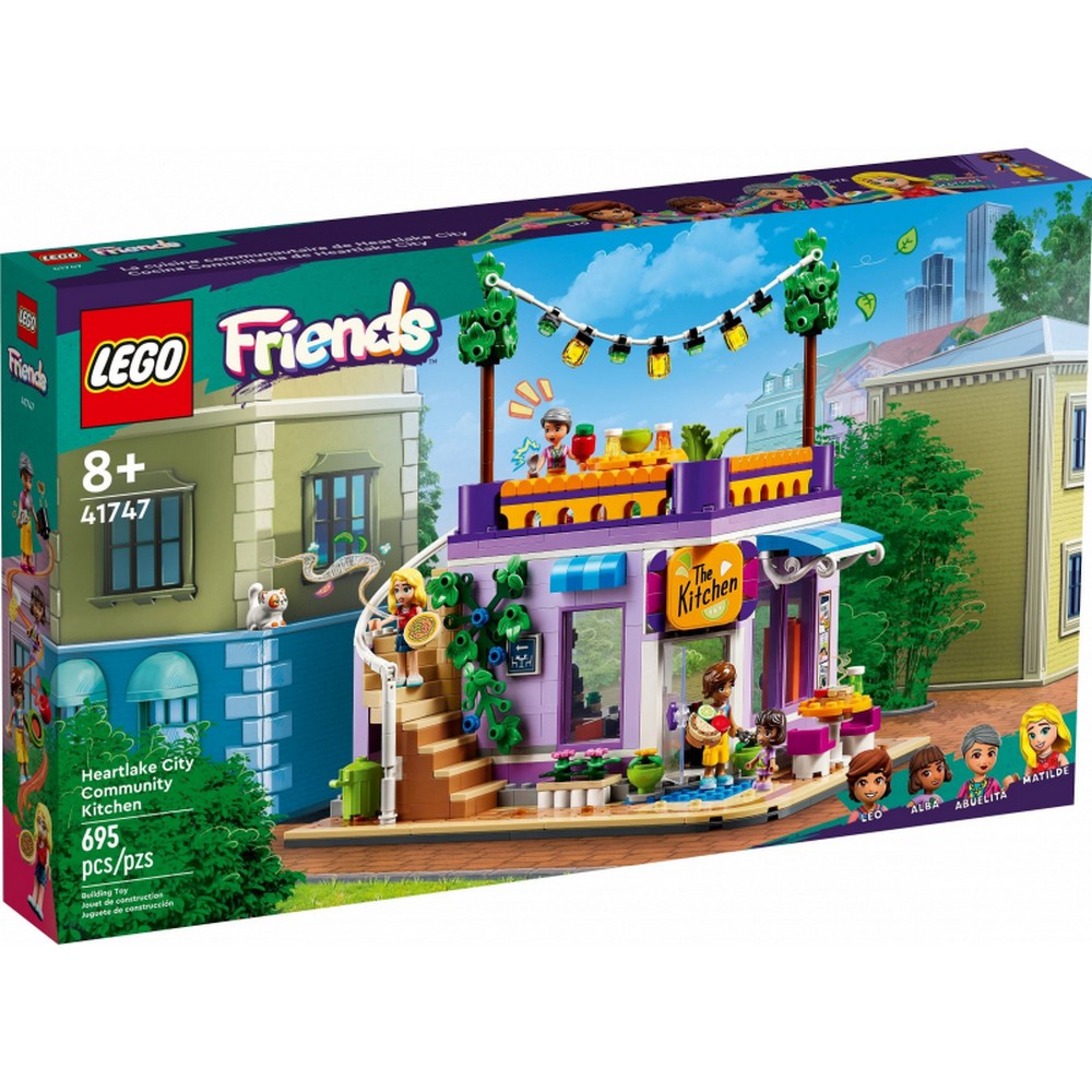 LEGO Friends Heartlake City közösségi konyha 41747 695 darabos