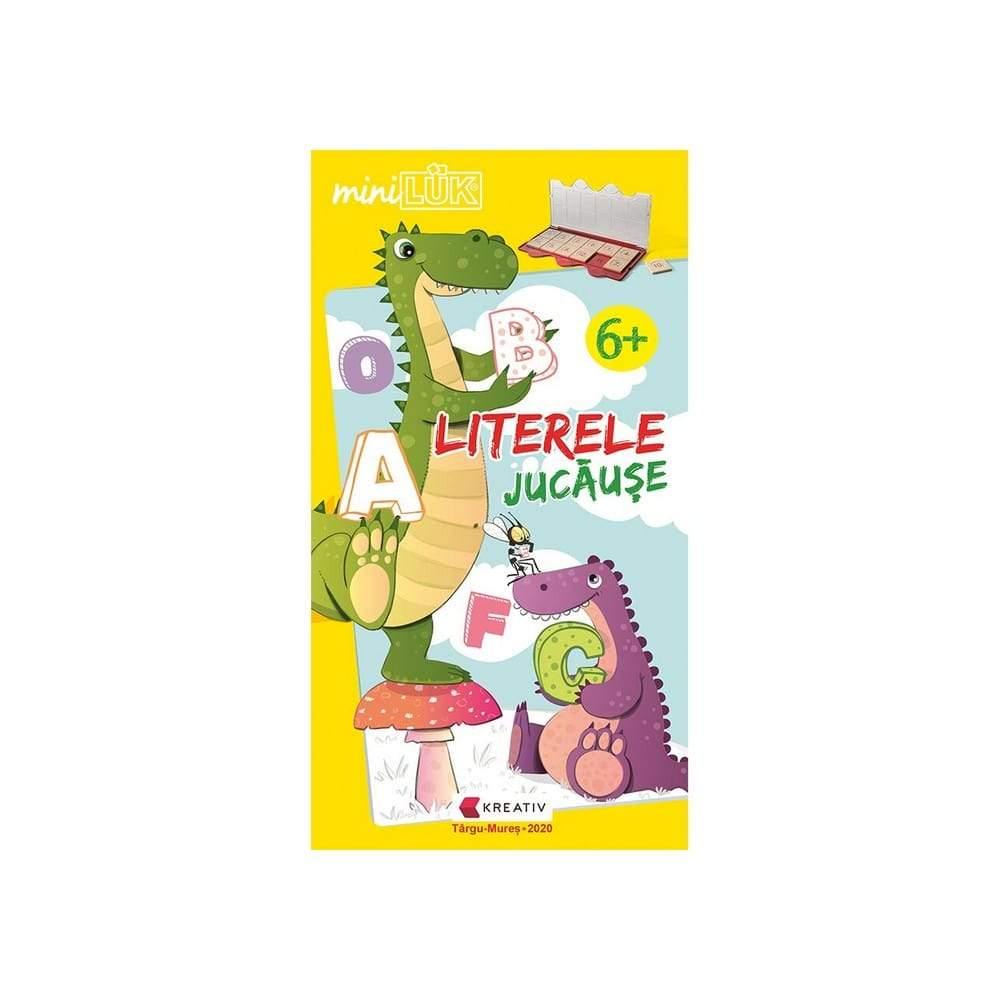 Joc educativ LUK, Literele Jucause, exercitii distractive de limba romana, 6+ - munkafüzet
