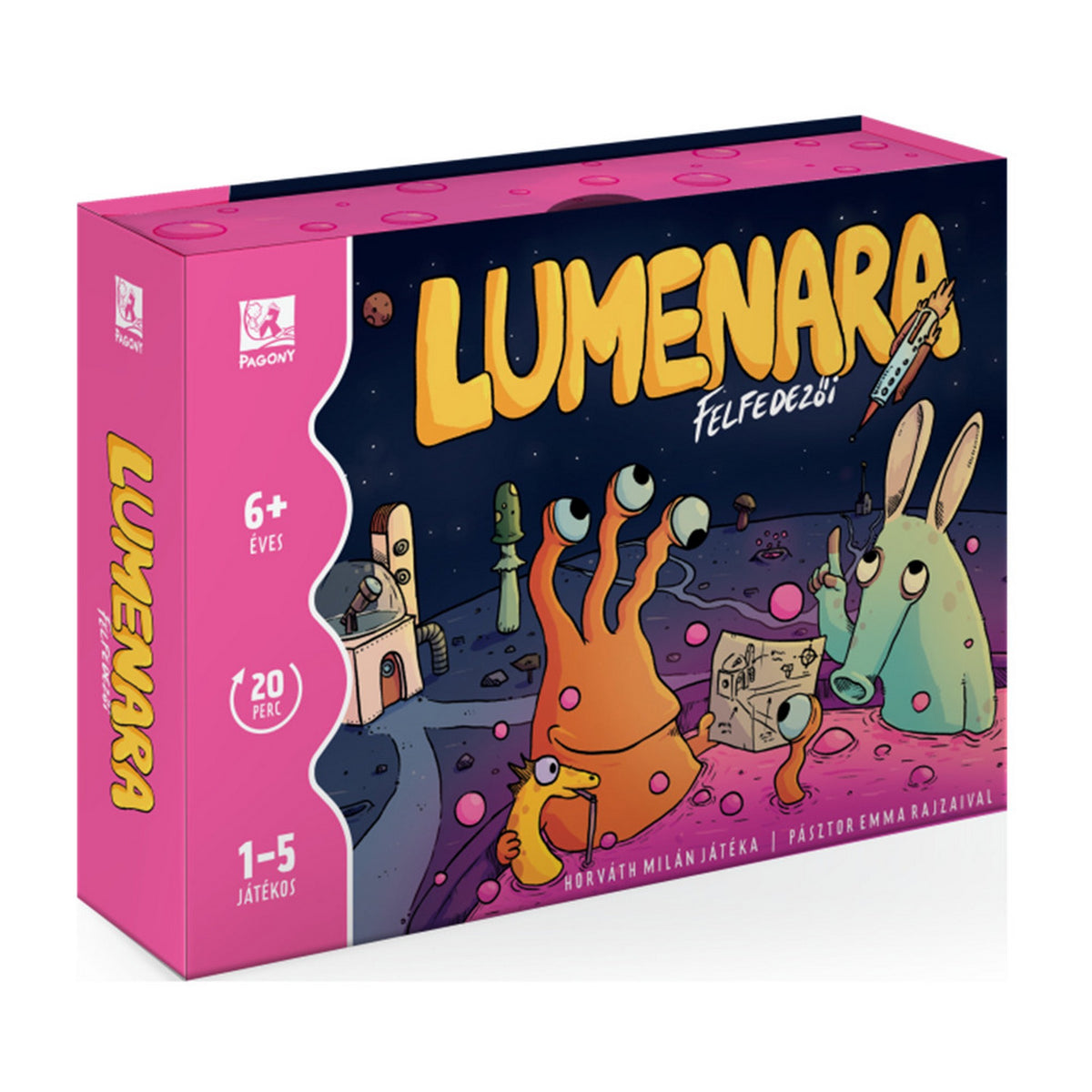 Lumenara felfedezői magyar nyelvű társasjáték