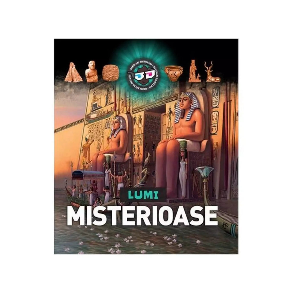 Lumi Misterioase cu ochelari 3D román nyelvű könyv