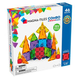 MAGNA-TILES Combo + microMAGS, 46 darabos mágneses épitőkészlet