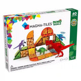 MAGNA-TILES Dino World, 40 darabos mágneses építőkészlet