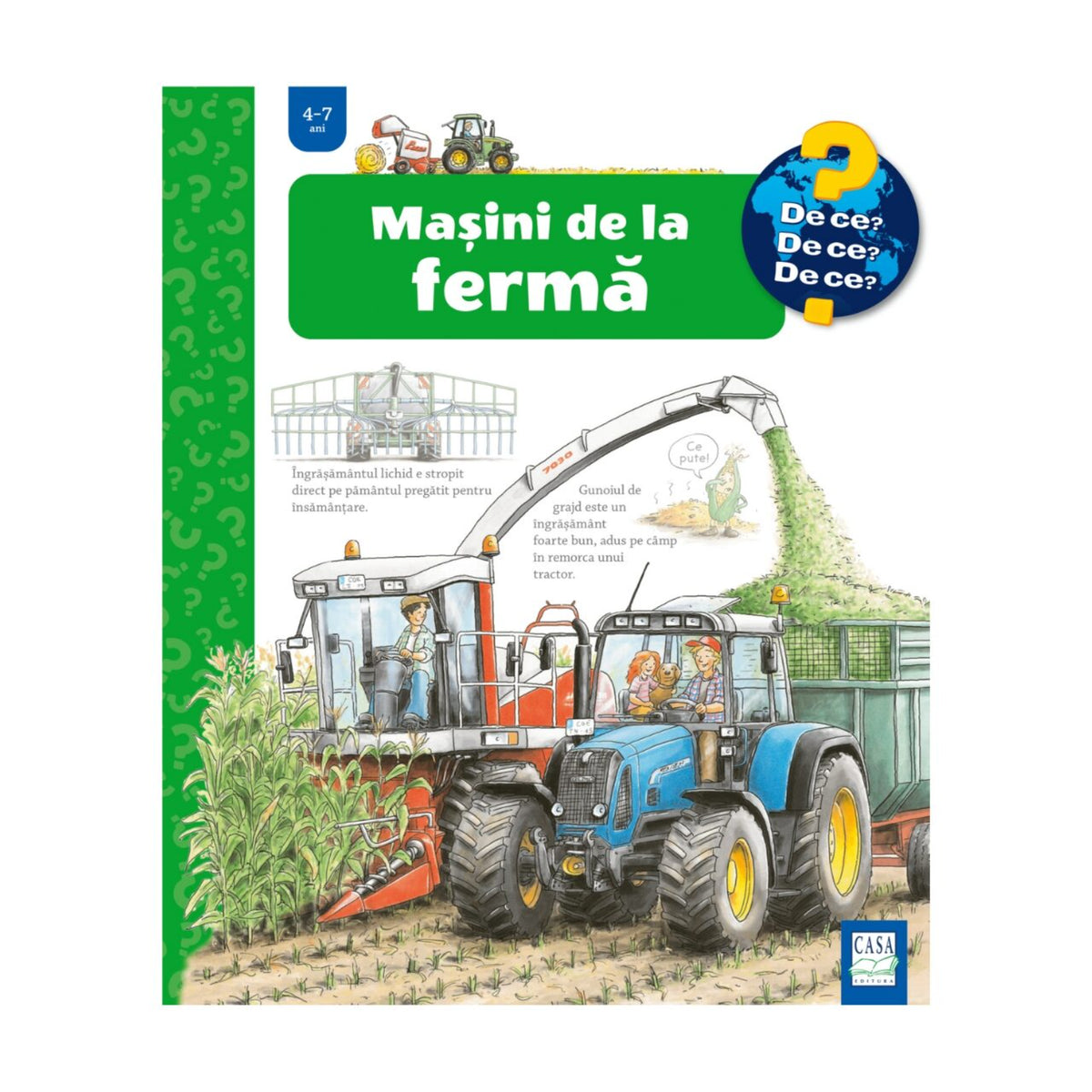 Mașini de la fermă, román nyelvű könyv