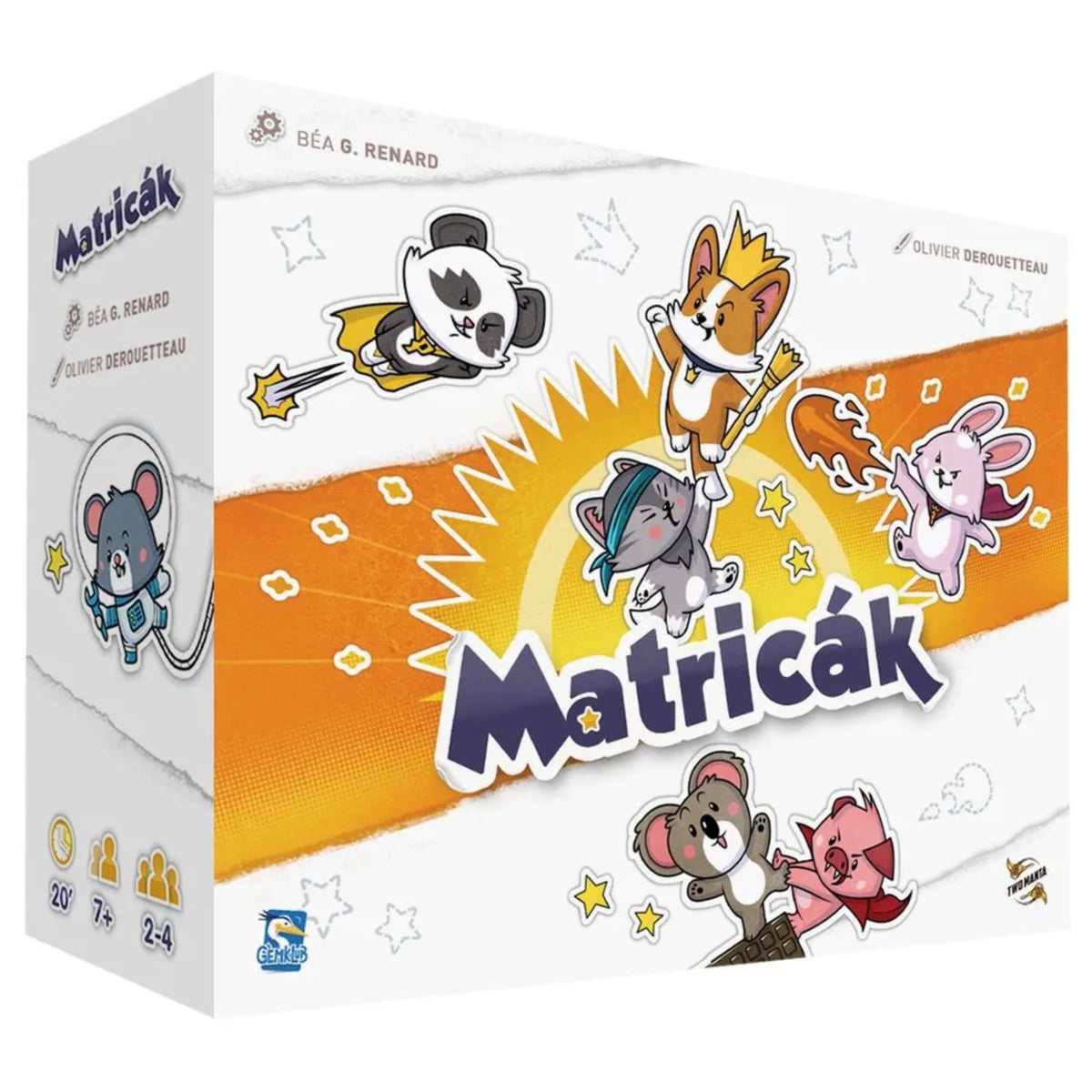 Matricák, magyar nyelvű társasjáték