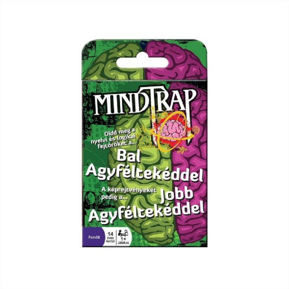 Mindtrap Bal Agyféltek és Jobb Agyfélteke kártyajáték Játszma.ro A