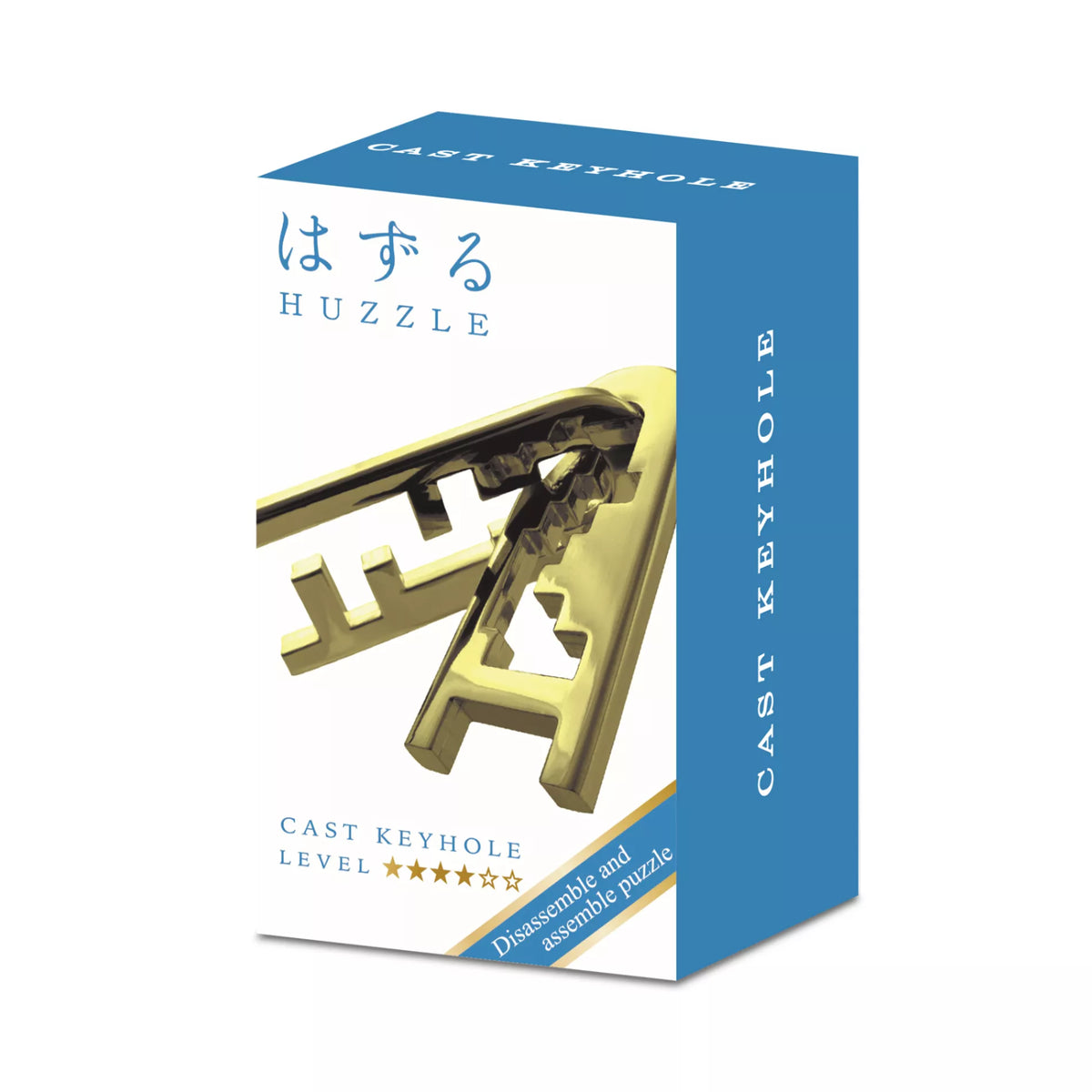 Mini Huzzle Keyhole Gold