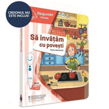 Răspundel Istețel: Învățăm cu povești, carte interactivă în limba română
